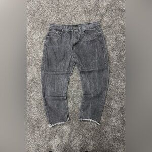 Men's charcoal Relaxed Jeans
